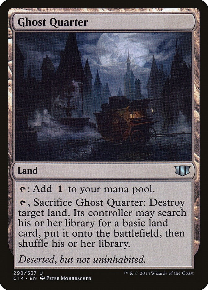 Ghost Quarter (298) (Commander 2014)