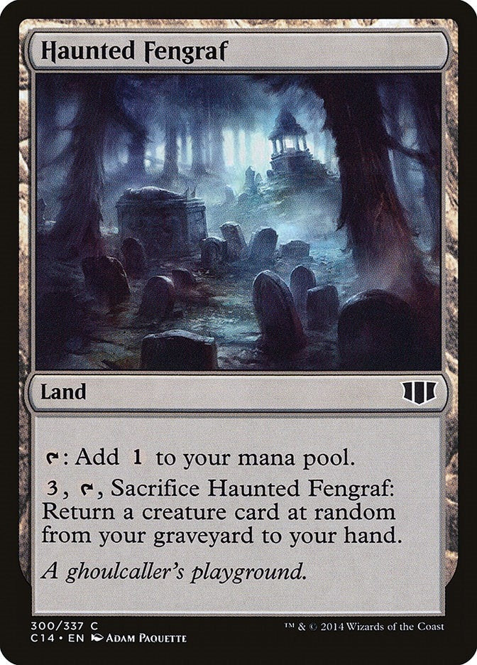 Haunted Fengraf (300) (Commander 2014)