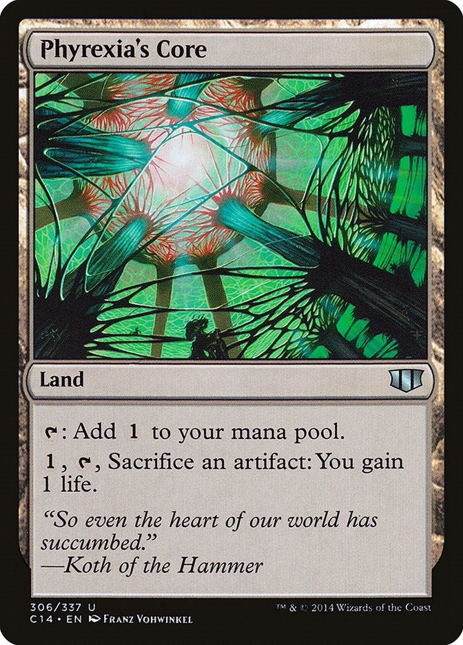 Phyrexia's Core (306) (Commander 2014)