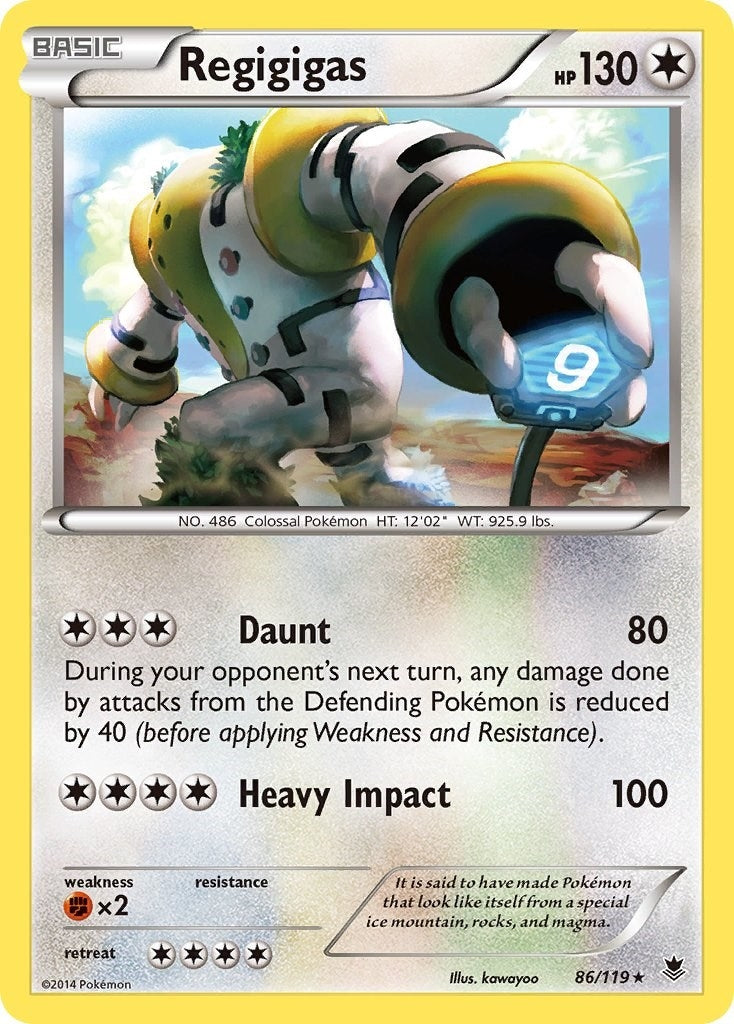 Image for Regigigas (86/119) (XY - Phantom Forces) - Pokemon