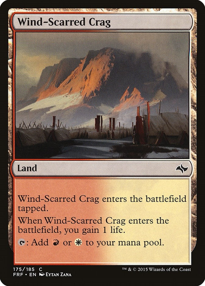 Image for Wind-Scarred Crag (175) - Magic: The Gathering