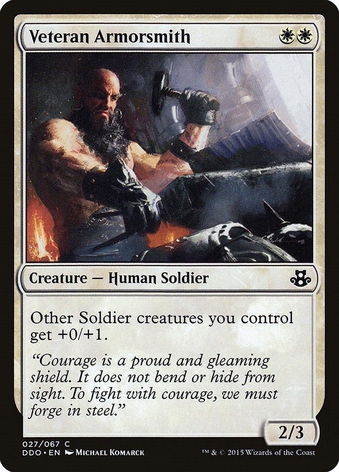 Image for Veteran Armorsmith (27) - Magic: The Gathering