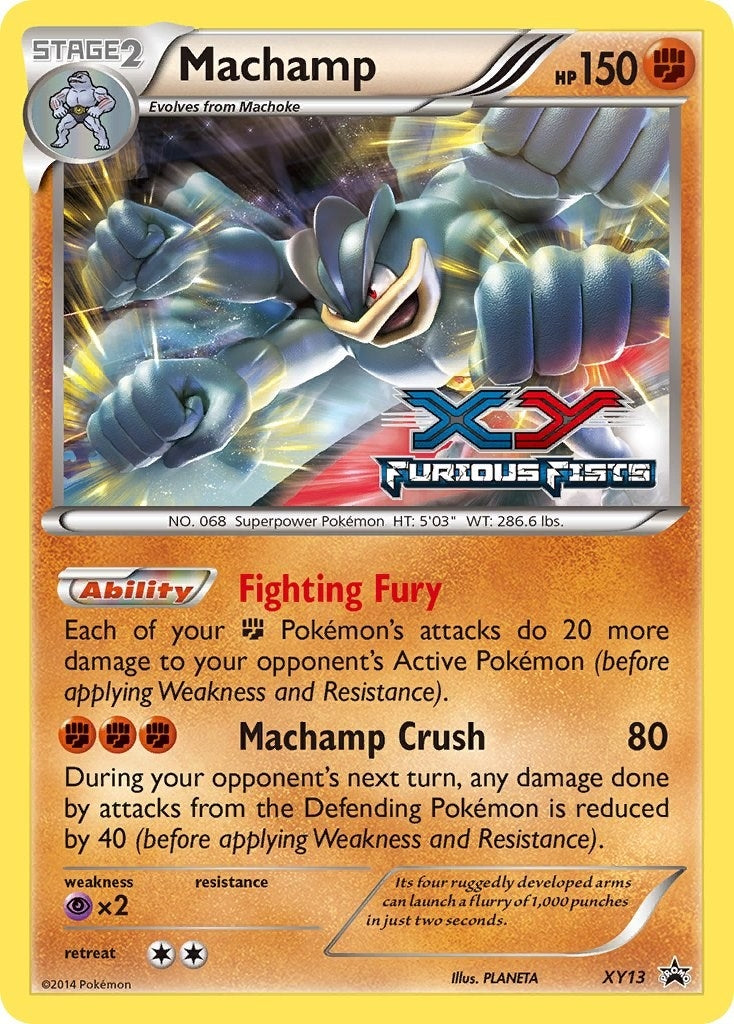 Image for Machamp - XY13 (Prerelease) (XY13) (XY Promos) - Pokemon
