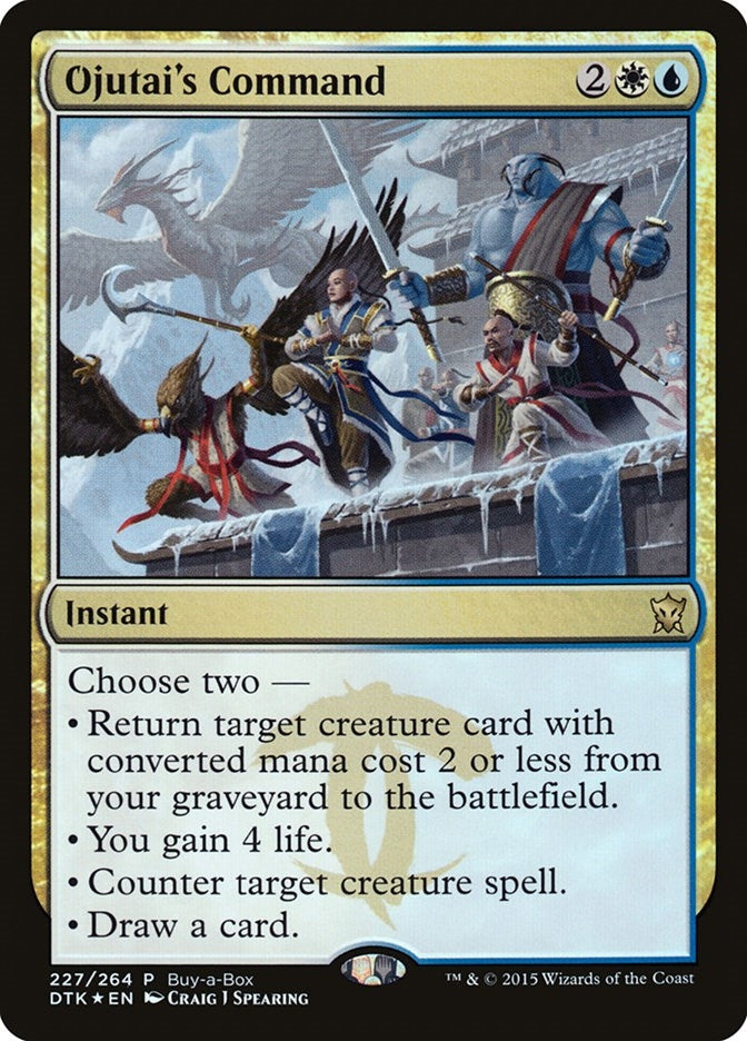 Ojutai's Command (227) (Buy-A-Box Promos)