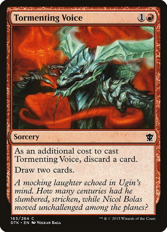 Image for Tormenting Voice (163) - Magic: The Gathering