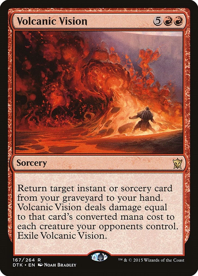 Image for Volcanic Vision (167) - Magic: The Gathering