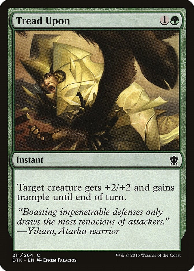 Image for Tread Upon (211) - Magic: The Gathering