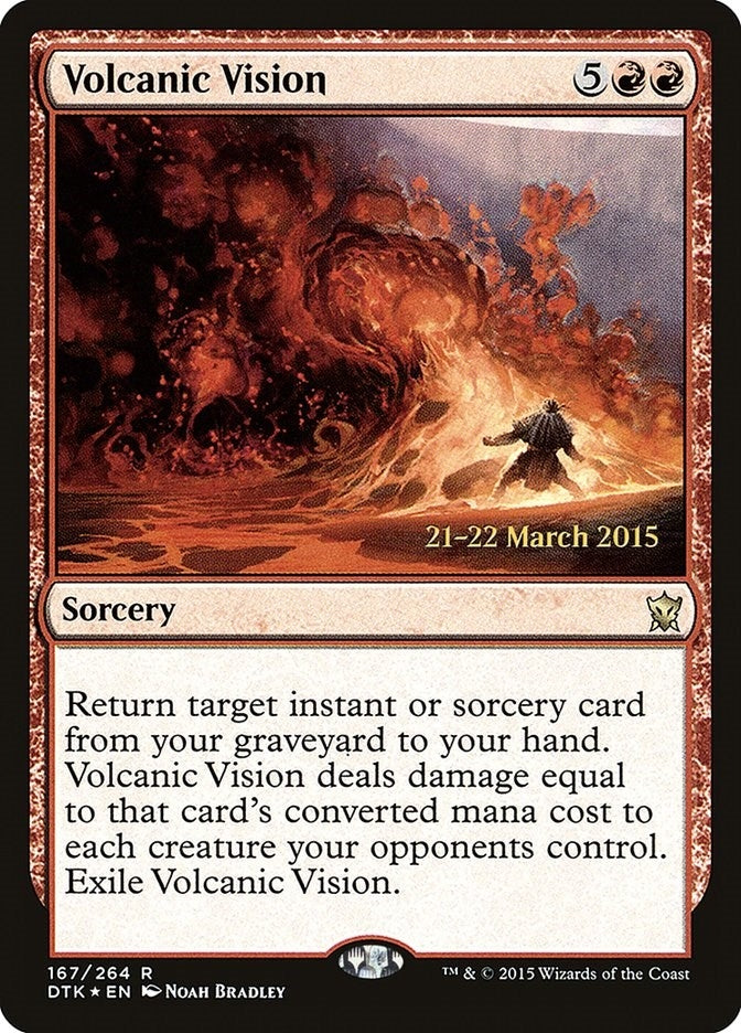Image for Volcanic Vision (167) - Magic: The Gathering