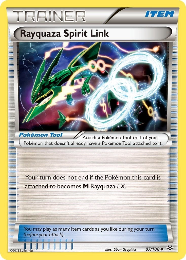 Image for Rayquaza Spirit Link (87/108) (XY - Roaring Skies) - Pokemon