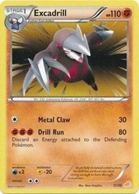 Image for Excadrill (#17 Non-Holo) (17/30) (BW Trainer Kit: Excadrill & Zoroark) - Pokemon