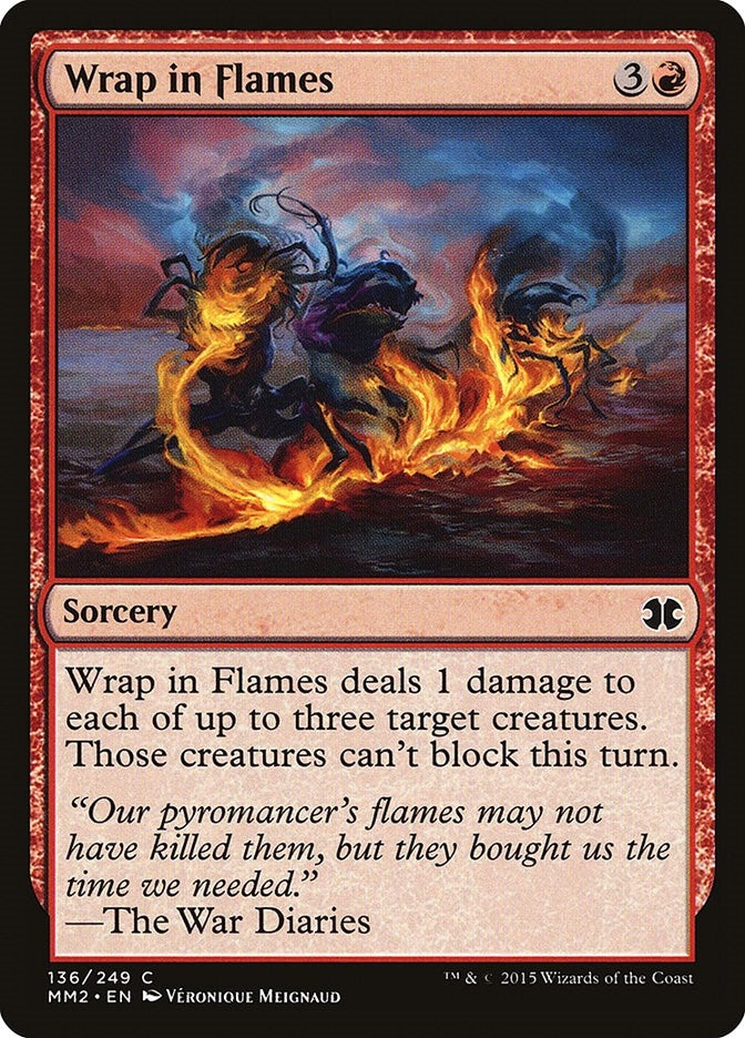 Image for Wrap in Flames (136) - Magic: The Gathering