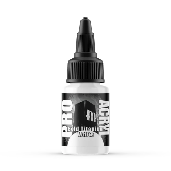 001-Pro Acryl Bold Titanium White