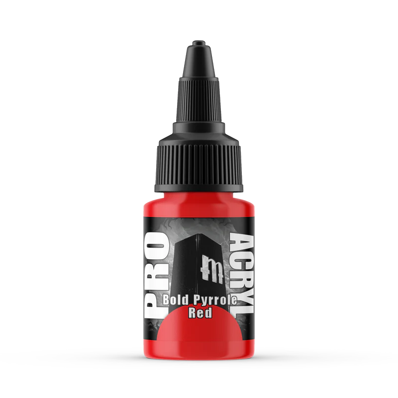 003-Pro Acryl Bold Pyrrole Red