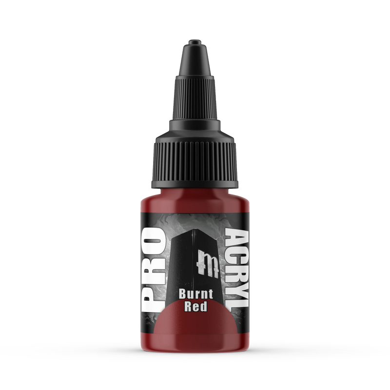 008-Pro Acryl Burnt Red