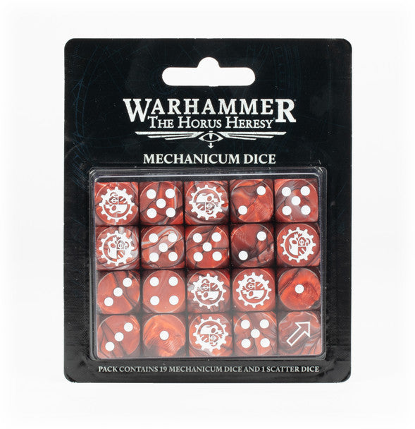 Warhammer The Horus Heresy: Mechanicum Dice Set