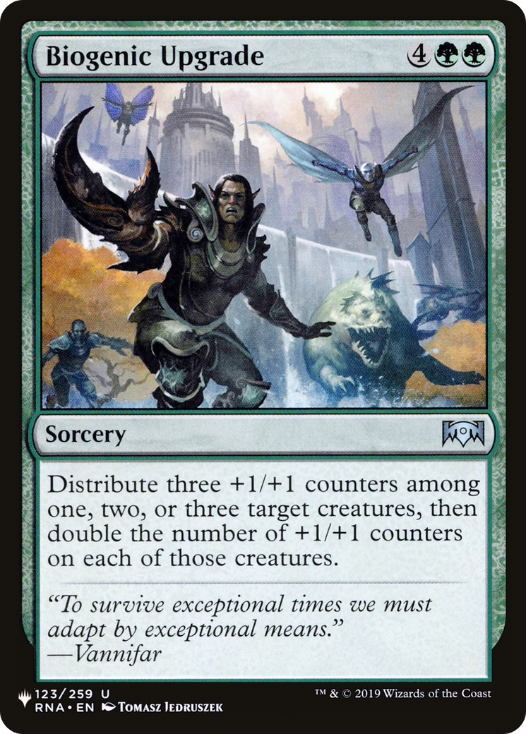 Biogenic Upgrade (123/259) (The List Reprints)