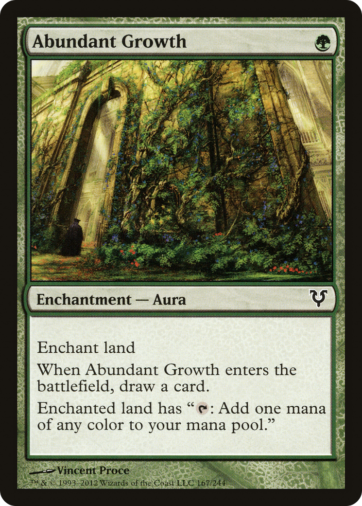Abundant Growth (167) (Avacyn Restored)