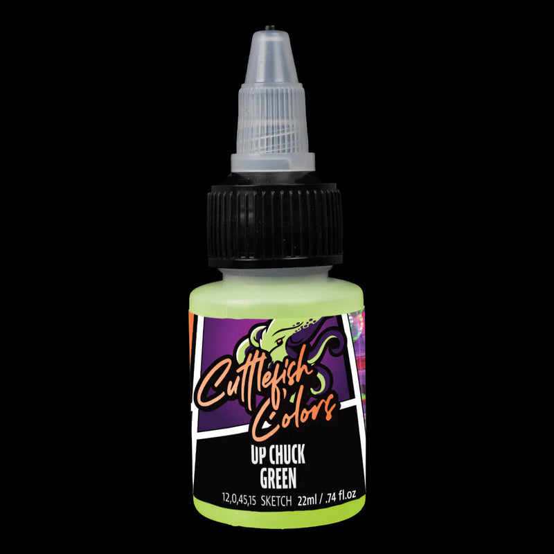 Cuttlefish Colors: Up Chuck Green