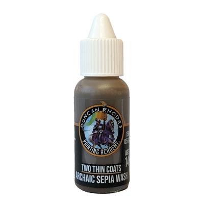 Two Thin Coats: Archaic Sepia Wash