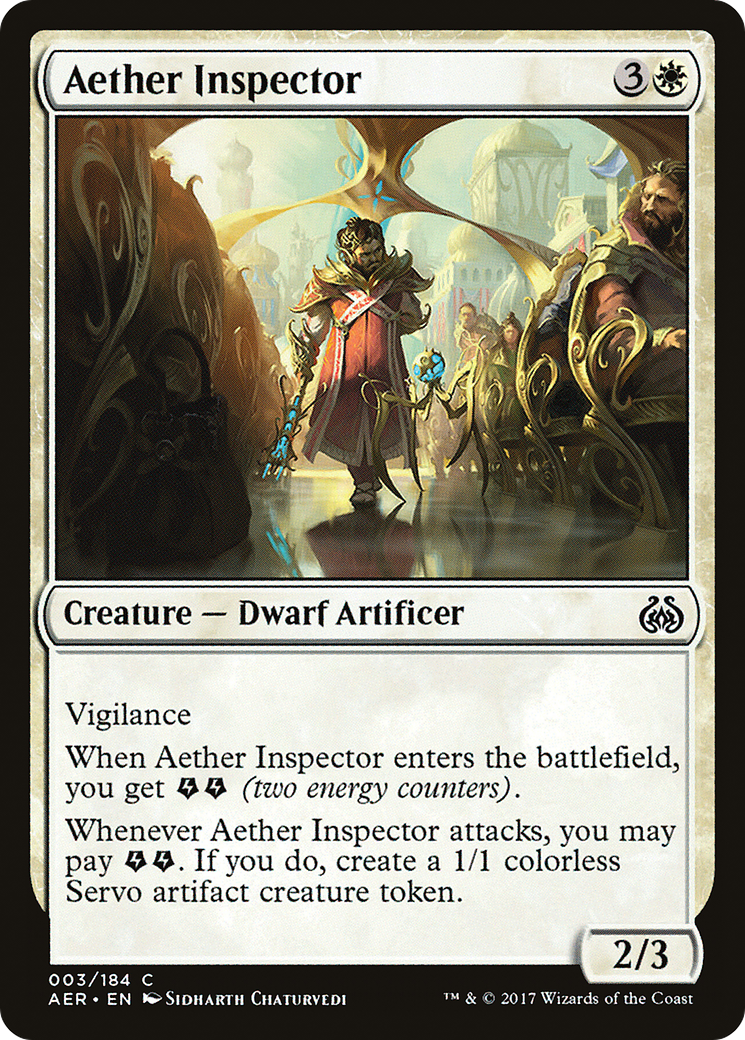 Aether Inspector (3) (Aether Revolt)