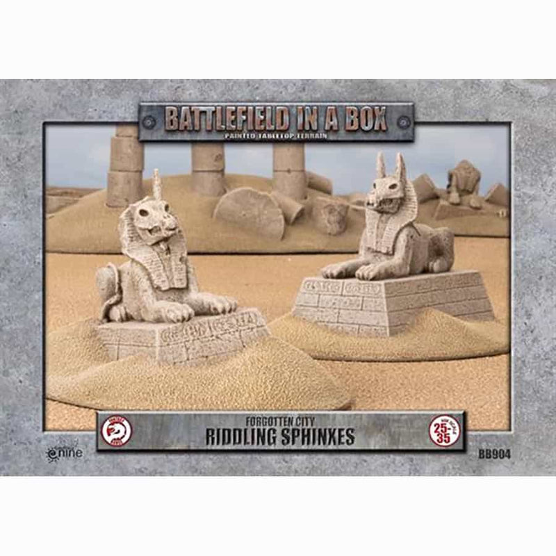 BATTLEFIELD IN A BOX: FORGOTTEN CITY: RIDDLING SPHINXES (2CT)