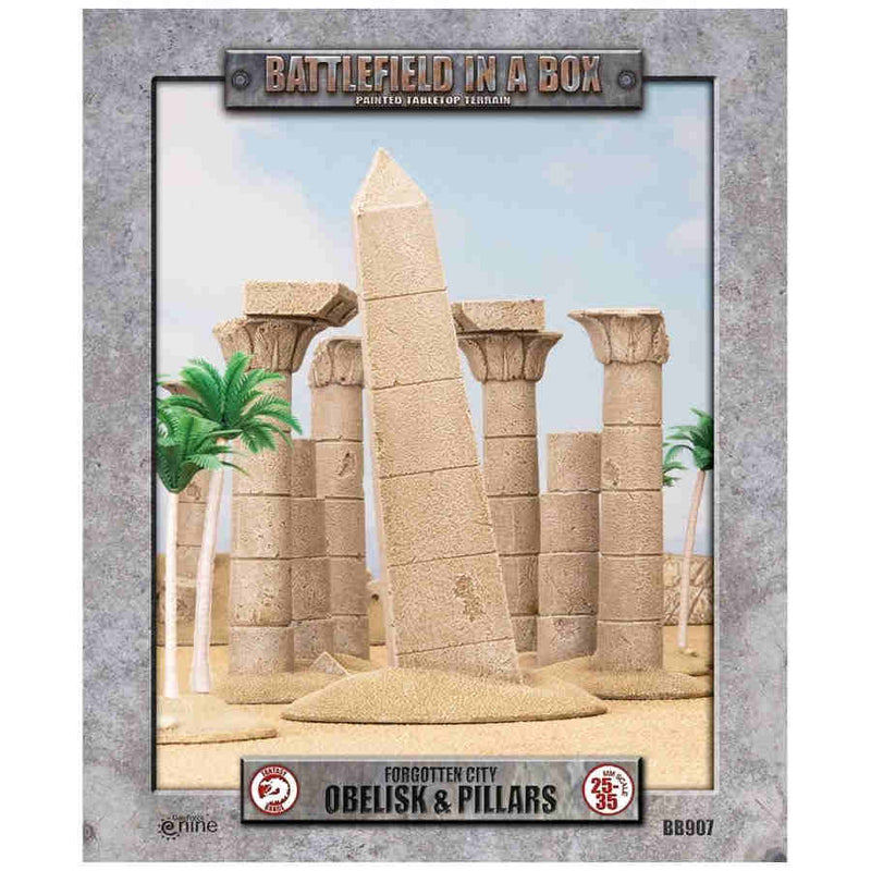 BATTLEFIELD IN A BOX: FORGOTTEN CITY: OBELISK AND PILLARS (5CT)
