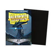 Dragon Shield Sleeves: Standard Matte - Jet 100CT