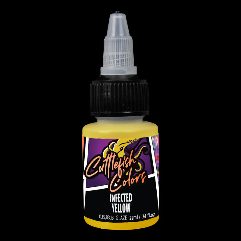 Cuttlefish Colors: Infected Yellow