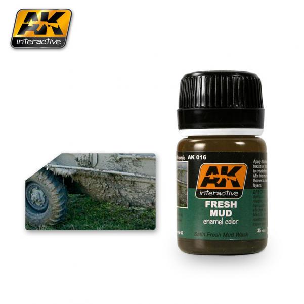 AK-Interactive: (Weathering) FRESH MUD EFFECTS
