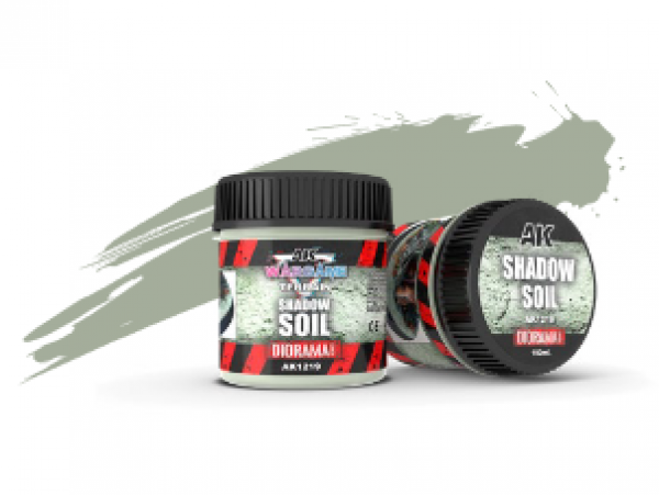 AK-Interactive: Battle Ground Terrain Textures - Shadow Soil (100ml)