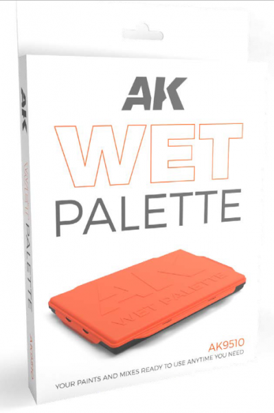 AK-Interactive: Wet Palette (Includes 40 papers sheets + 2 wipes)