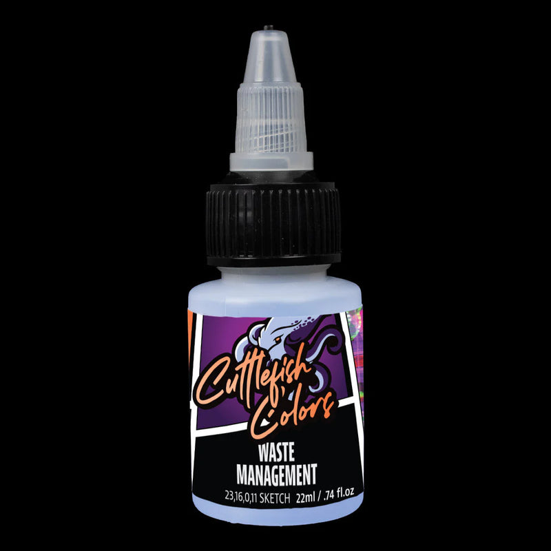 Cuttlefish Colors: Waste Management