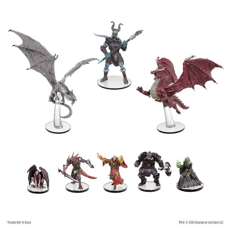 DUNGEONS AND DRAGONS: ICONS OF THE REALMS MINIATURES BOOSTER BRICK (SET 34): RETURN OF THE DRAGONS BOOSTER BRICK (8CT)