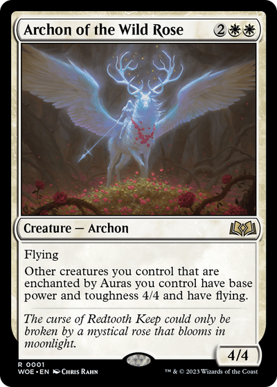 Archon of the Wild Rose (1) (Wilds of Eldraine)