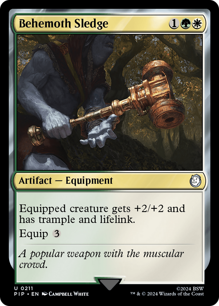Behemoth Sledge (211) (Universes Beyond: Fallout)