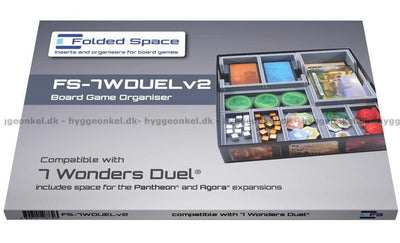 FOLDED SPACE: BOARD GAME INSERT FOR 7 WONDERS DUEL