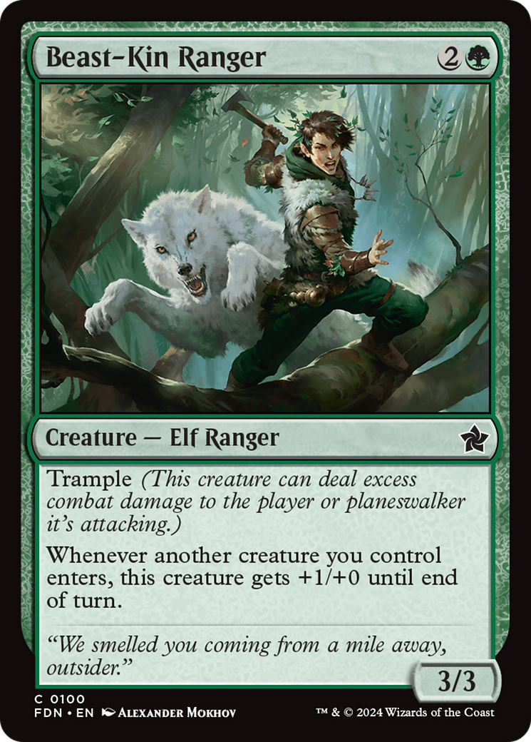 Beast-Kin Ranger (100) (Foundations)