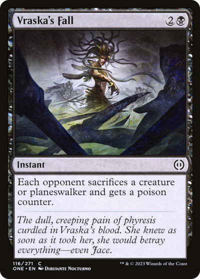 Vraska's Fall (ONE-116) - Phyrexia: All Will Be One Foil