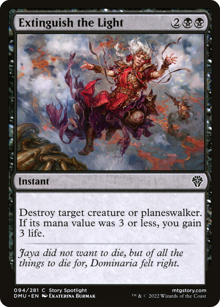 Extinguish the Light (DMU-094) - Dominaria United