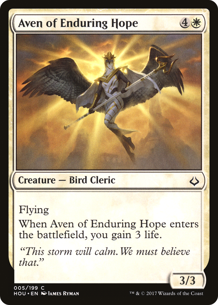 Aven of Enduring Hope (5) (Hour of Devastation)