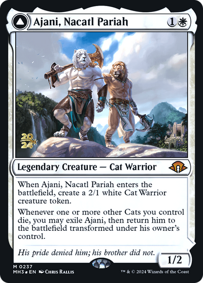 Ajani, Nacatl Pariah (237) (Prerelease Cards)