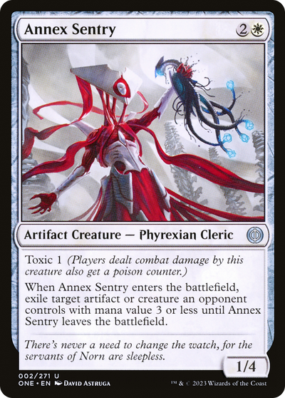 Annex Sentry (2) (Phyrexia: All Will Be One)