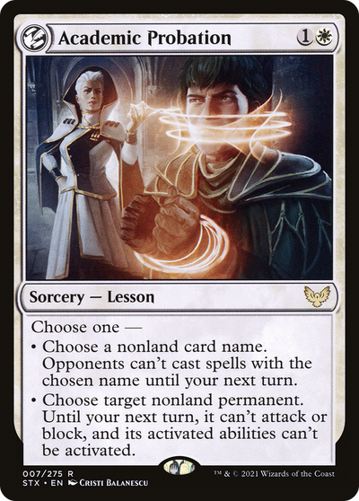 Academic Probation (7) (Strixhaven: School of Mages)