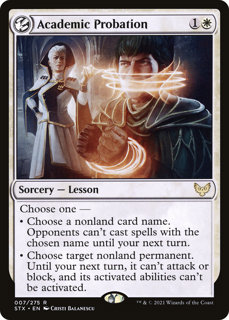 Academic Probation (7) (Strixhaven: School of Mages)