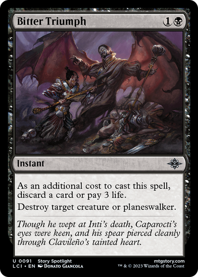 Bitter Triumph (91) (The Lost Caverns of Ixalan)