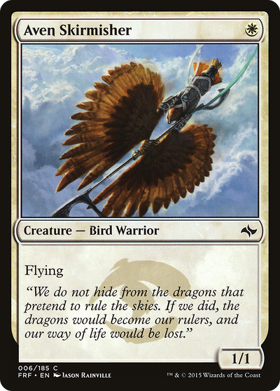 Aven Skirmisher (6) (Fate Reforged)