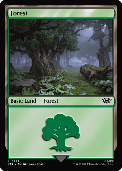 Forest (LTR-271) - The Lord of the Rings: Tales of Middle-earth Foil