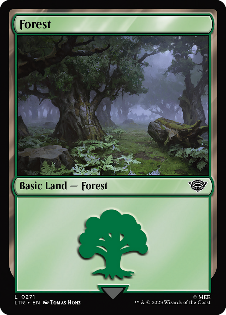 Forest (LTR-271) - The Lord of the Rings: Tales of Middle-earth Foil