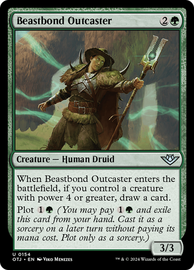 Beastbond Outcaster (154) (Outlaws of Thunder Junction)