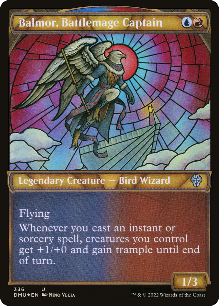 Balmor, Battlemage Captain (Textured Foil) (336) (Dominaria United)